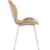 vintino laures jedalenska stolicka velurova zamatova bezova biela terni 8