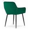 vintino laures jedalenska stolicka zamatova velur nola zelena smaragdova 4