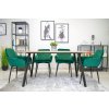 vintino laures jedalenska stolicka zamatova velur nola zelena smaragdova 8