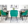 vintino laures jedalenska stolicka zamatova velur nola zelena smaragdova 10