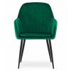 vintino laures jedalenska stolicka zamatova velurova zelena smaragdova lugo 2