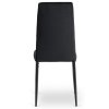 LAURES VINTINO Stolička ROZZANO čierna zamatová 5