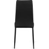 LAURES VINTINO Stolička ROZZANO čierna ekokoža 11