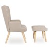 LAURES VINTINO Kreslo AVEZANO bežové 5