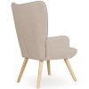 LAURES VINTINO Kreslo AVEZANO bežové 8