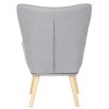 LAURES VINTINO Kreslo AVEZANO sivé 12