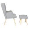 LAURES VINTINO Kreslo AVEZANO sivé 14