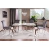 LAURES VINTINO Jedálenský stôl PRINCE CERAMIC CALACATTA 180 4