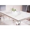 LAURES VINTINO Jedálenský stôl PRINCE CERAMIC CALACATTA 150 7