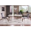 LAURES VINTINO Jedálenský stôl PRINCE CERAMIC CALACATTA 150 4