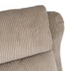 LAURES VINTINO Kreslo DARIO béžové, z menčestru 12