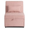 LAURES VINTINO Kreslo EMILIO 67 cm, ružové 4