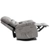 LAURES VINTINO Masážne kreslo ROMEO rozkladacie, sivé 9