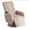 LAURES VINTINO Masážne otočné kreslo STEFANO  béžové 3