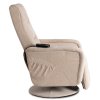 LAURES VINTINO Masážne otočné kreslo STEFANO  béžové 6