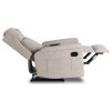LAURES VINTINO Masážne kreslo ANDREA, bežová látka 8