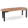 LAURES VINTINO Rozkladací stôl RAMON 103–223 cm Dub Craft / Čierna 9