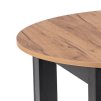 LAURES VINTINO Rozkladací stôl RAMON 103–223 cm Dub Craft / Čierna 10