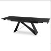LAURES VINTINO Rozkladací stôl ROCCO 160–240 cm čierny mramor / Čierna 5