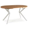 LAURES VINTINO Stôl RENO 90–190 cm Dub Zlatý/Biely 7