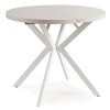 LAURES VINTINO Stôl RENO 90–190 cm Kašmír/Biely