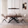 LAURES VINTINO Stôl AGORDO 160–240 cm Orech/Čierny 6