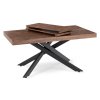 LAURES VINTINO Stôl AGORDO 160–240 cm Orech/Čierny 9