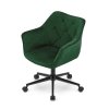 LAURES VINTINO Otočné kreslo COPA - zelený zamat 4