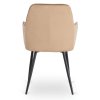LAURES VINTINO Bežová stolička ANDRE velúr 8