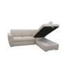 LAURES VINTINO Rohová rozkladacia sedačka DORIS P biela 2