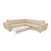 LAURES VINTINO Rohová rozkladacia sedačka ROYAL L+2 bežova 4