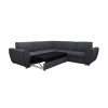 LAURES VINTINO Rohová rozkladacia sedačka ROYAL 2+L antracyt 3