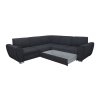 LAURES VINTINO Rohová rozkladacia sedačka ROYAL 2+L antracyt 4