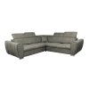 LAURES VINTINO Rohová rozkladacia sedačka GRENADE ZARIA P šedá 1