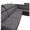 LAURES VINTINO Rohová rozkladacia sedačka MAXIM MAXI L antracit 5