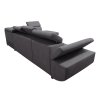 LAURES VINTINO Rohová rozkladacia sedačka MAXIM MAXI L antracit 4