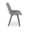 LAURES VINTINO Kreslo BERA Látka - sivá 3