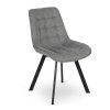 LAURES VINTINO Kreslo BERA Látka - sivá