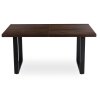 LAURES VINTINO Stôl BENETTO 160–260 cm Orzech/Czarny 9