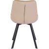 LAURES VINTINO calunene kreslo stolicka do jedalne kuchyne zamat zamatová bezova 10