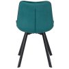 LAURES VINTINO calunene kreslo stolicka do jedalne kuchyne zamat zamatová tyrkysova 7