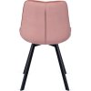LAURES VINTINO calunene kreslo stolicka do jedalne kuchyne zamat zamatová ruzova 6