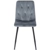 LAURES VINTINO calunene kreslo stolicka do jedalne kuchyne zamat zamatová bezova 3