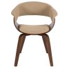 Jedálenská stolička TACCO bežová orech