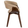 Jedálenská stolička TACCO bežová orech