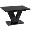 vintino laures jedalensky stol do jedalne čierny lesk ares 6