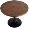 vintino laures jedalensky stol do jedalne okruhly IRIS dub rustikalny čierny 7