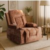 vintino laures masazne kozene kreslo arien zamatové polohovatelne hnedé kreslo do obyvacky 1