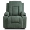 vintino laures masazne kozene kreslo arien mansester polohovatelne zelené kreslo do obyvacky 5