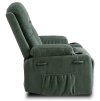 vintino laures masazne kozene kreslo arien mansester polohovatelne zelené kreslo do obyvacky 6